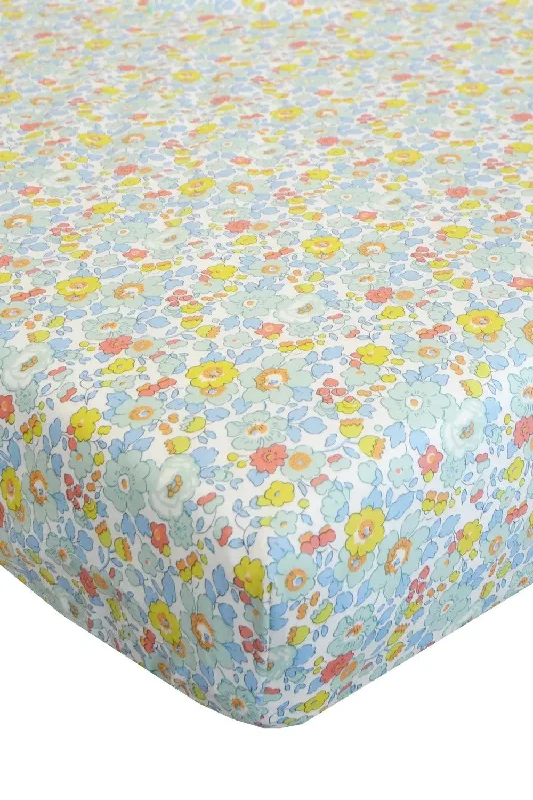 Fitted Sheet Made With Liberty Fabric BETSY SAGE