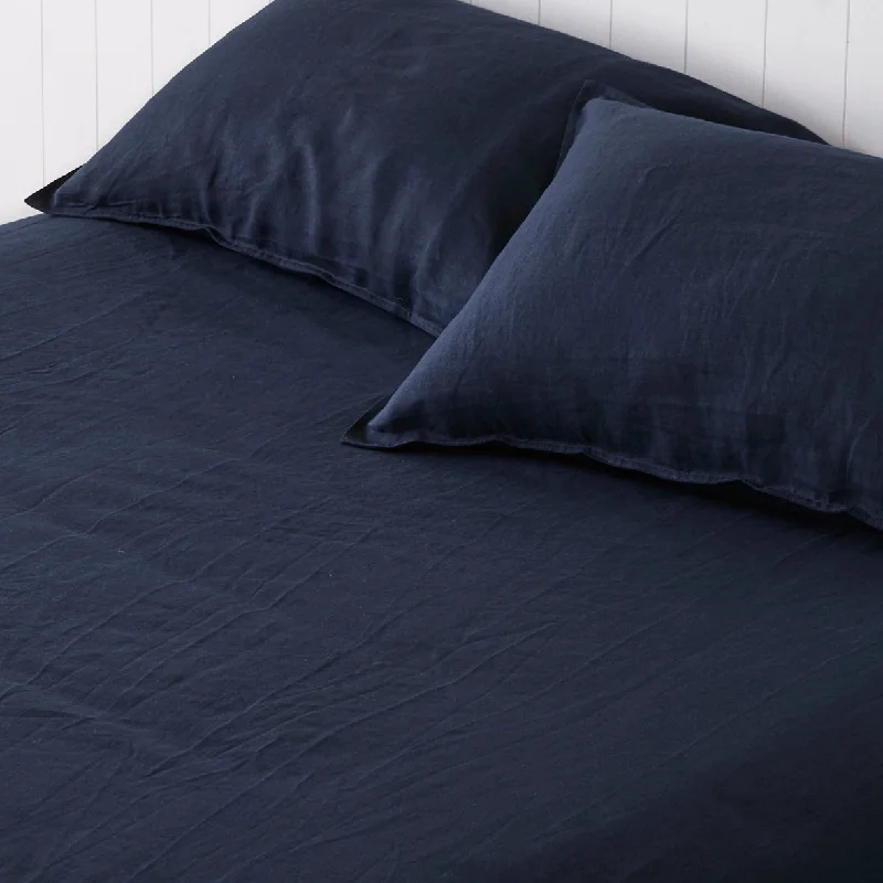 Classic Navy Fitted Sheet