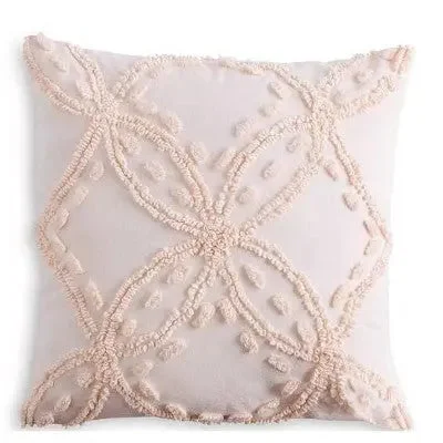 Peri Home Metallic Chenille Decorative Pillow Blush