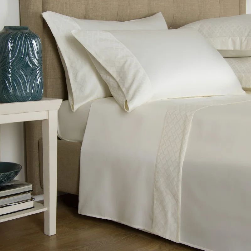 Frette Savona Border Sheet Set