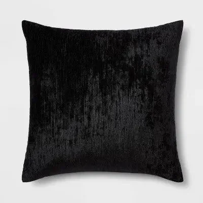 Velvet Rib Textured Square Throw Pillow - Threshold