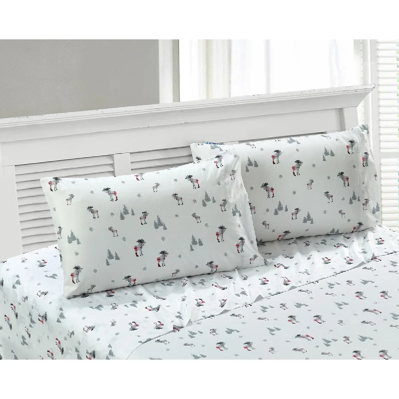 Rustic Cabin- Angler Grey Sheet Set