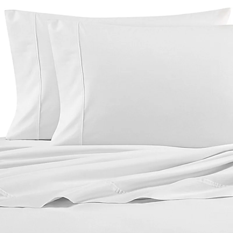 Nautica White Percale Sheet Set