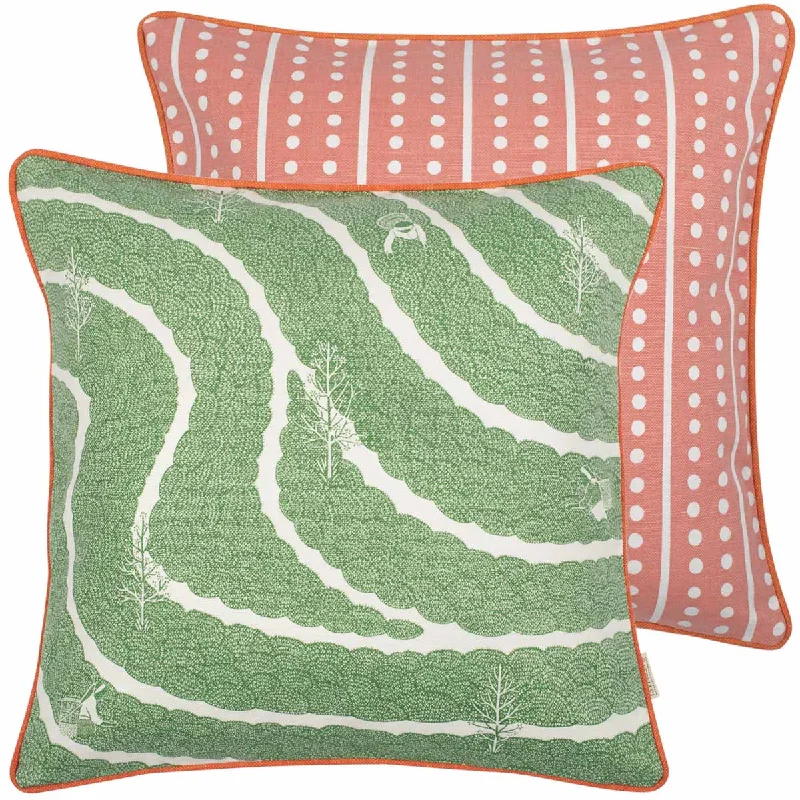 Tea Pickers Cushion Cover