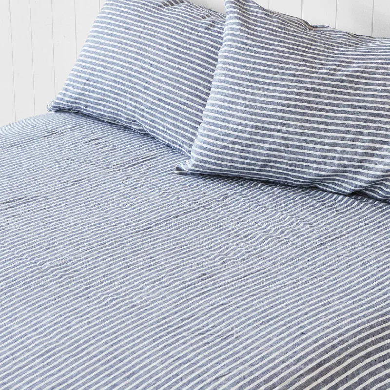 Ocean Stripe Fitted Sheet