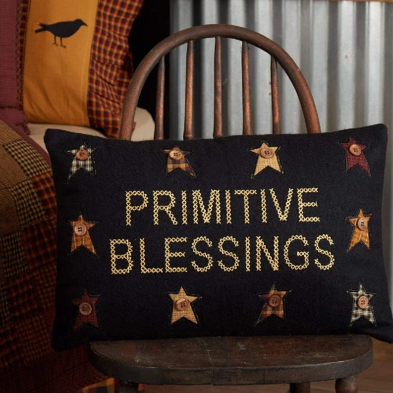 Heritage Farms Primitive Blessings Pillow