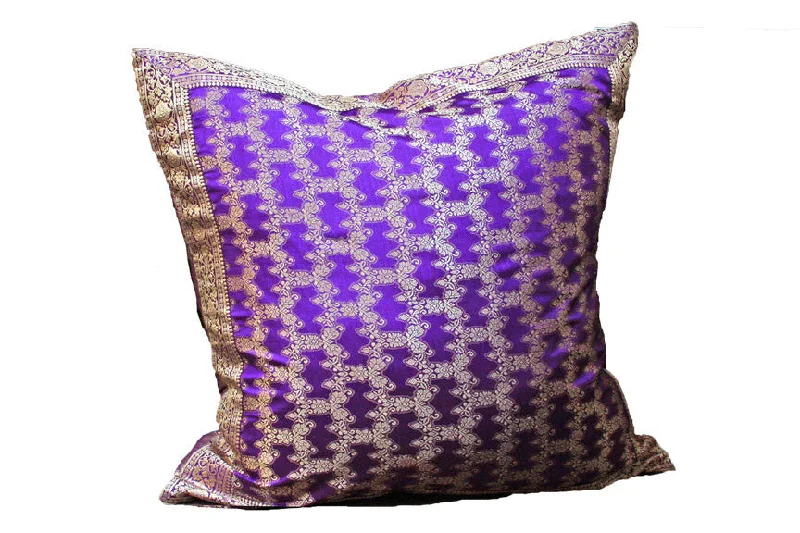 Electric Purple Fatima Pillow Covers