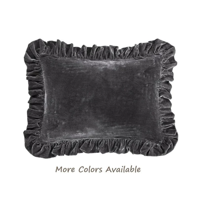 Stella Oblong Ruffled Pillow