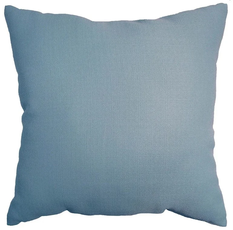 Open Box - Square Throw Pillow Light Blue