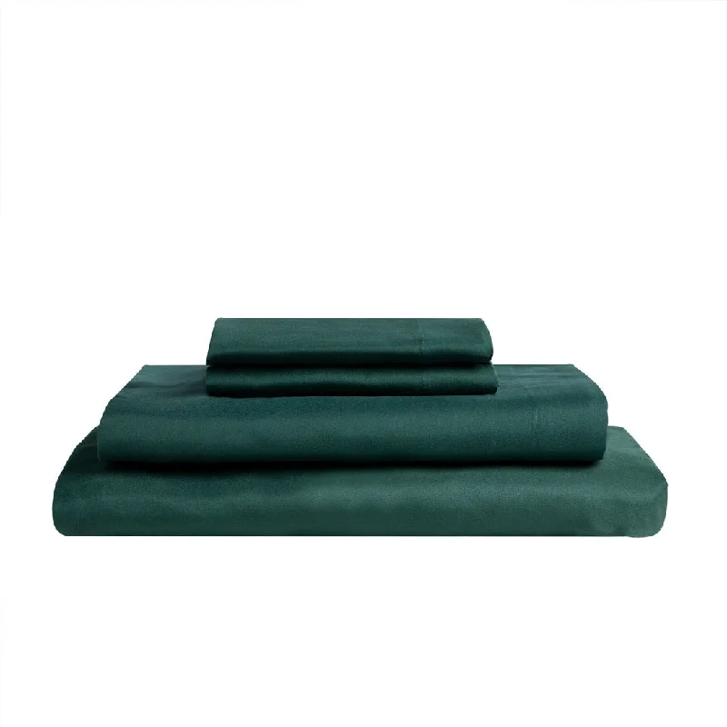 Soft & Cozy Brushed 3Pc 75Gsm Sheet Set Dark Green King