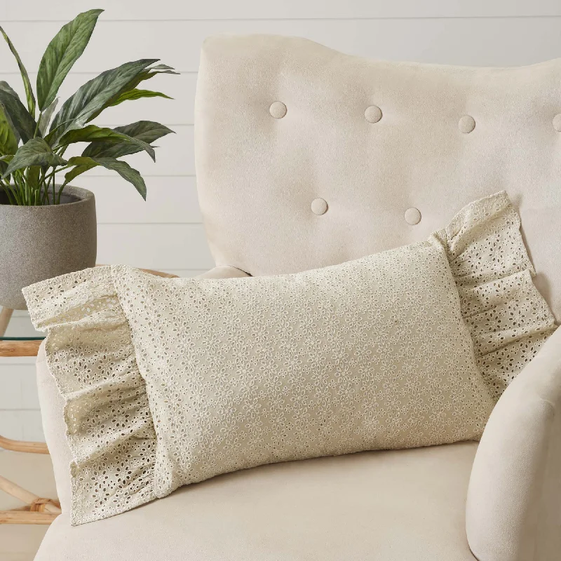 Camilia Eyelet Pillow