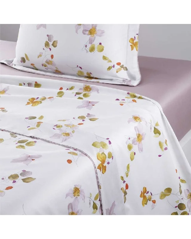 Yves Delorme 300 Thread Count Eclats Flat Sheet