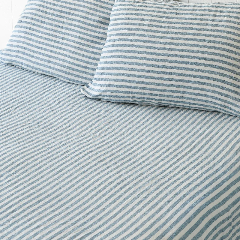 Cape Cod Stripe Fitted Sheet