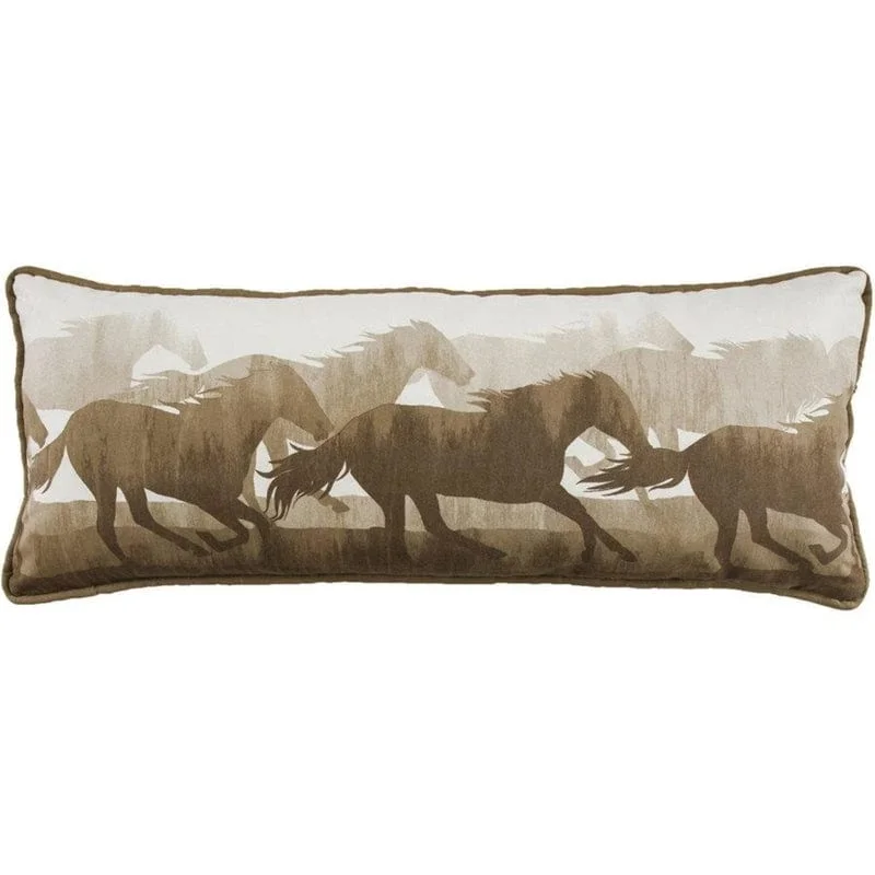 Running Horse Body Pillow