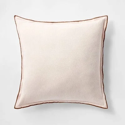 Open Box - Oversized Linen Square Throw Pillow Pink - Threshold designed with Studio McGee