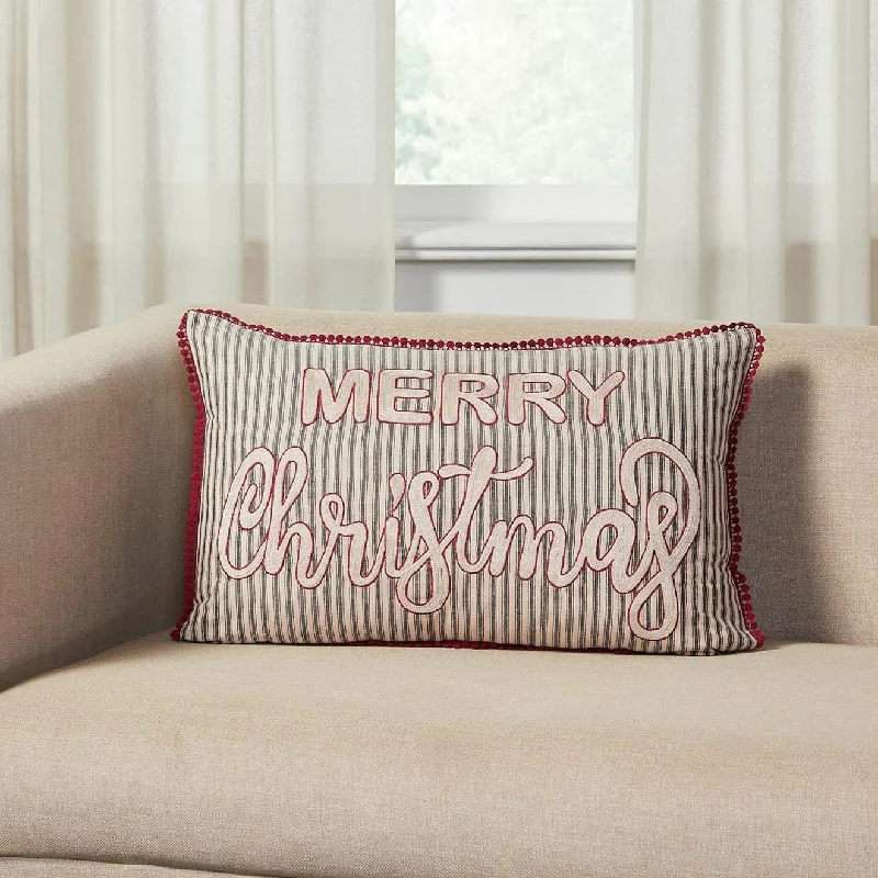 Sawyer Mill Merry Christmas Pillow