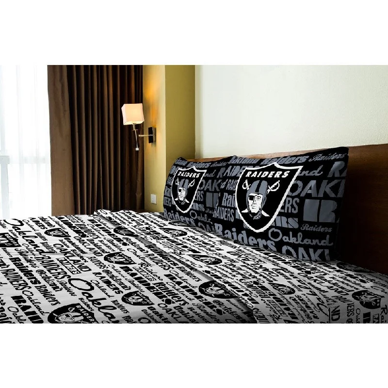 NFL 821 Raiders Full Sheet Set Anthem - Green