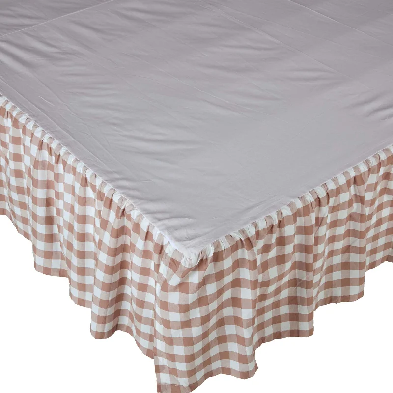 Annie Buffalo Portabella Check Queen Bed Skirt 60x80x16