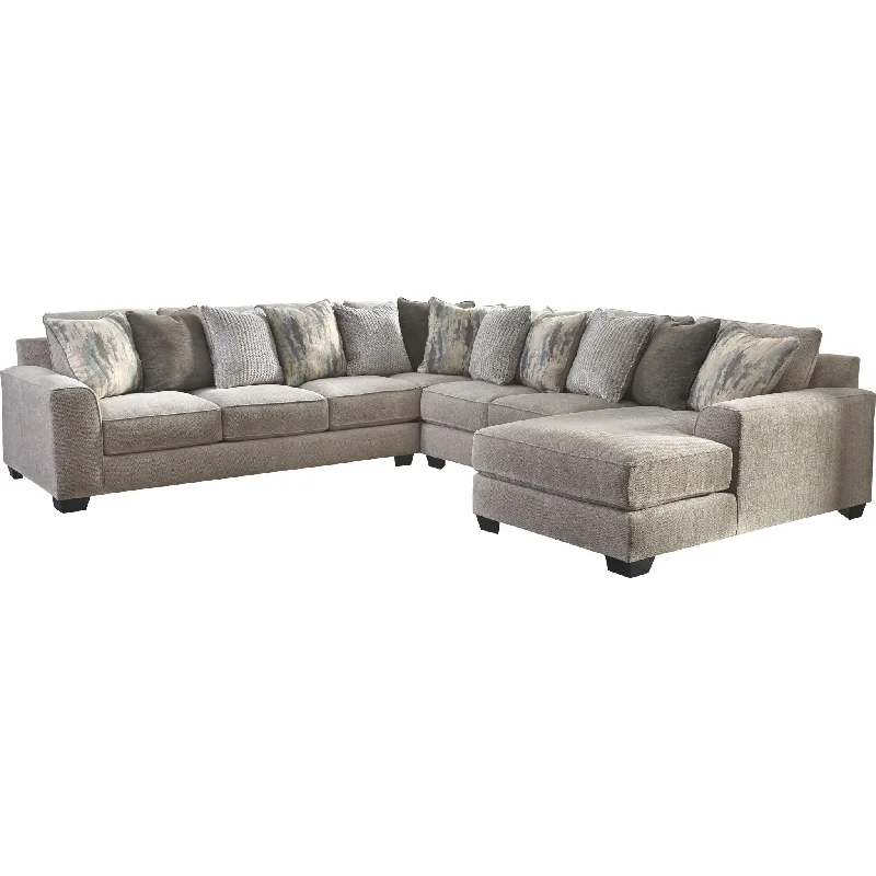 Ardsley 4 Piece Sectional with Chaise