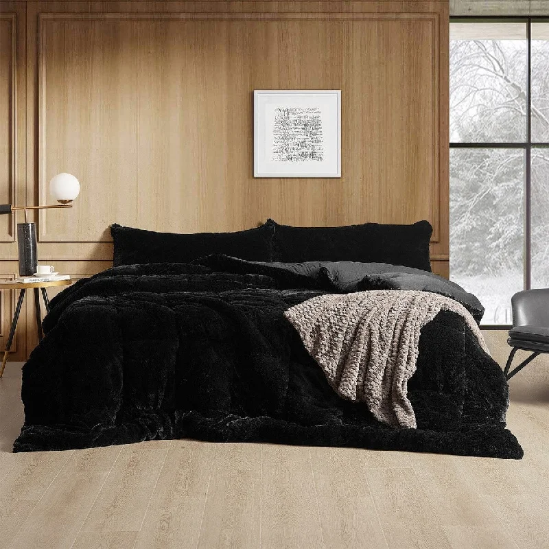 Are You Kidding Bare - Coma Inducer® Oversized Comforter - Black