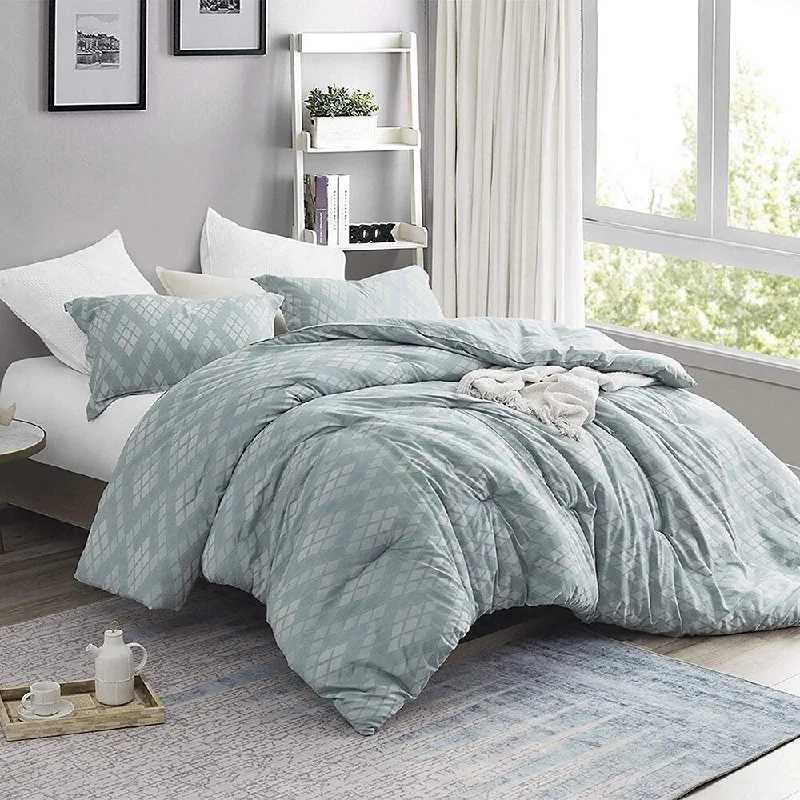 Argyle Moda - Oversized Comforter - 100% Cotton Bedding