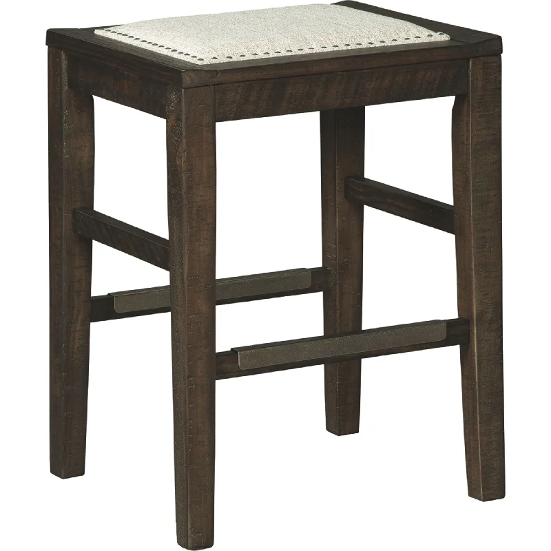 Artisan Counter Height Stool - Dark Brown - (D498-024)