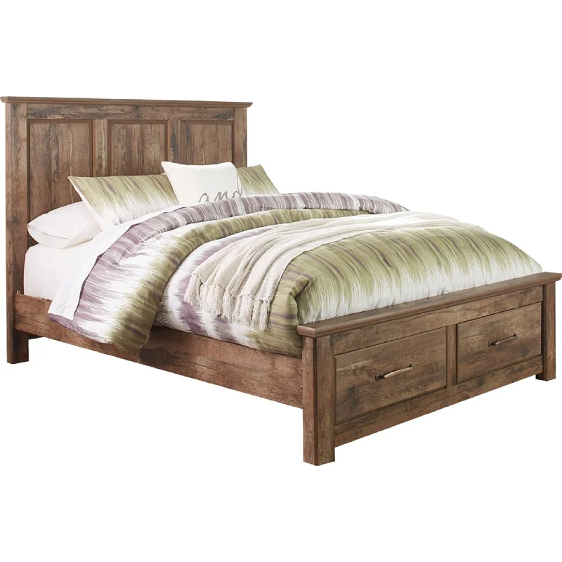 Blaneville 4 Piece Bed with Storage