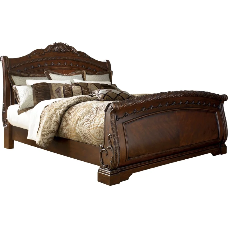 Ashley North Shore 3 Piece Sleigh Bed