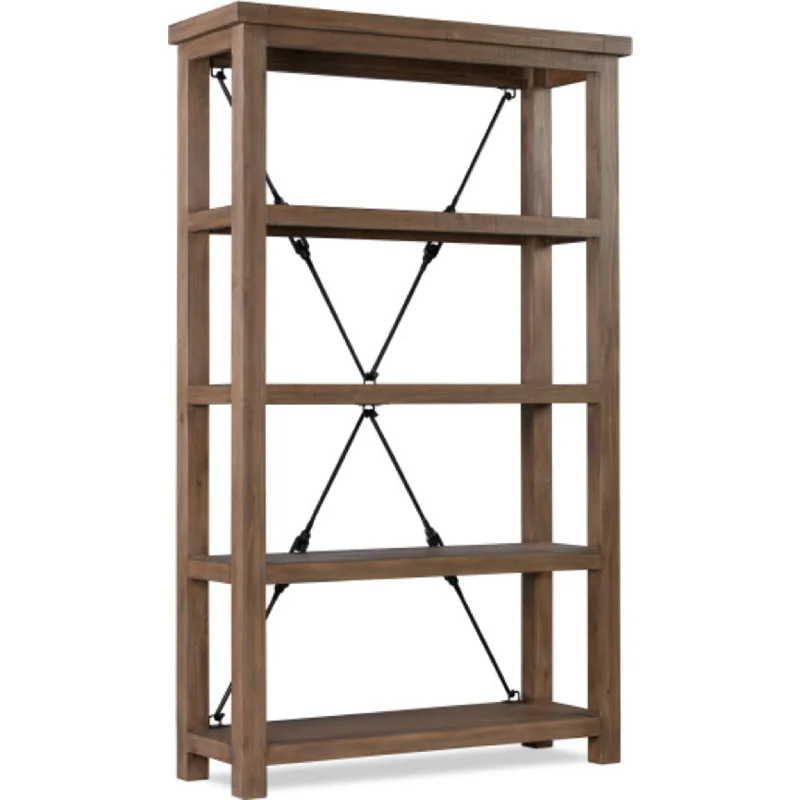 Autumn Shelving Unit - Flint Oak