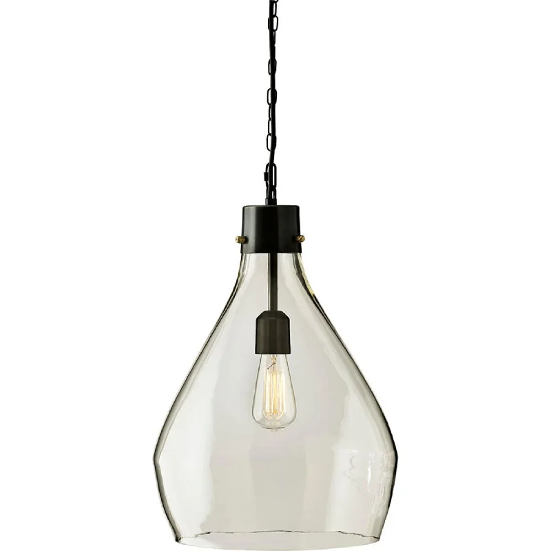 Avalbane Pendant Light - Clear/Gray 19.75"