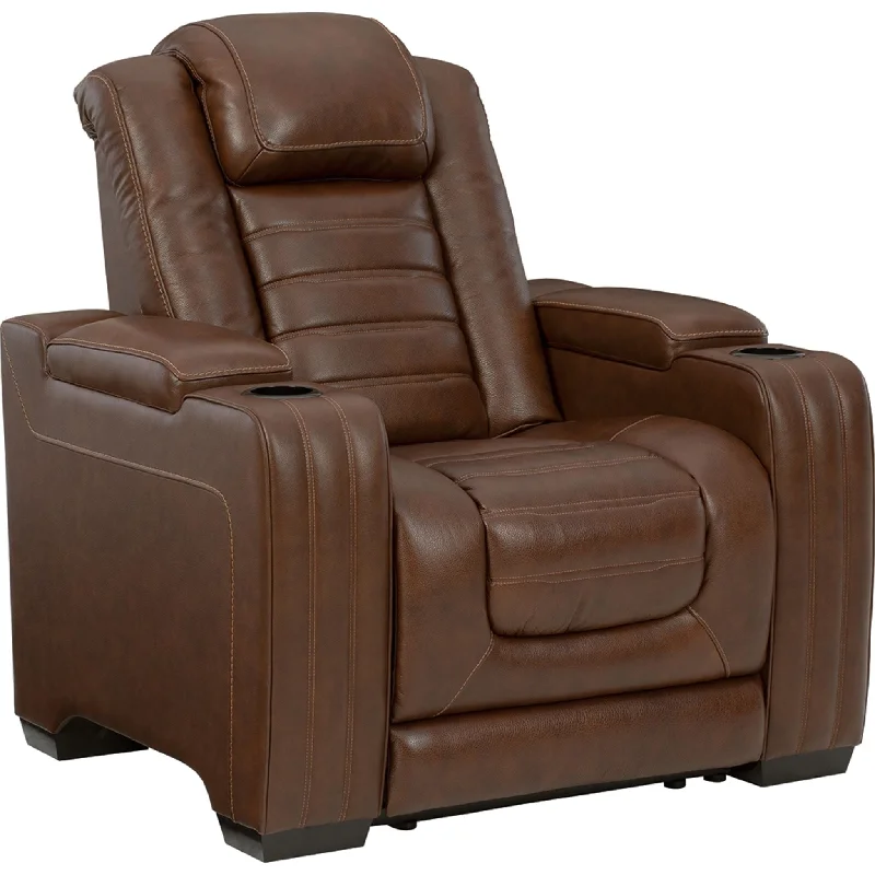 Backtrack Power Recliner - Chocolate