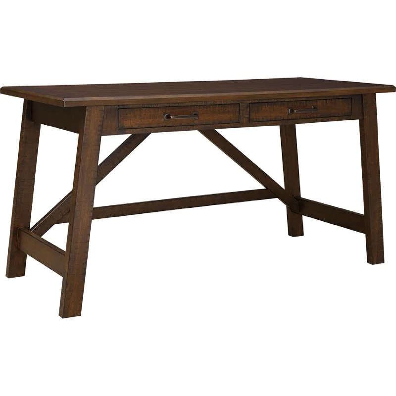 Baldridge Desk - Rustic Brown