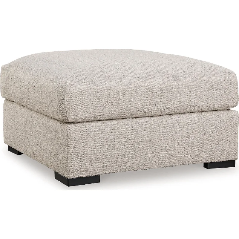 Ballyton Oversized Accent Ottoman - Sand