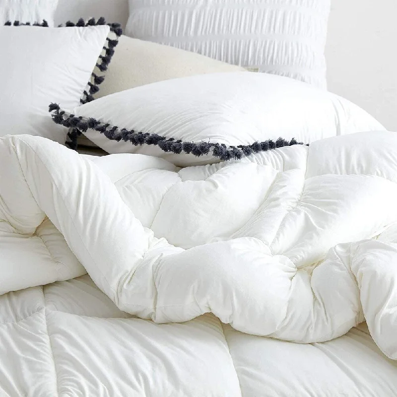 Bare Bottom - Lightly Oversized Comforter - Cream (Shams not included)