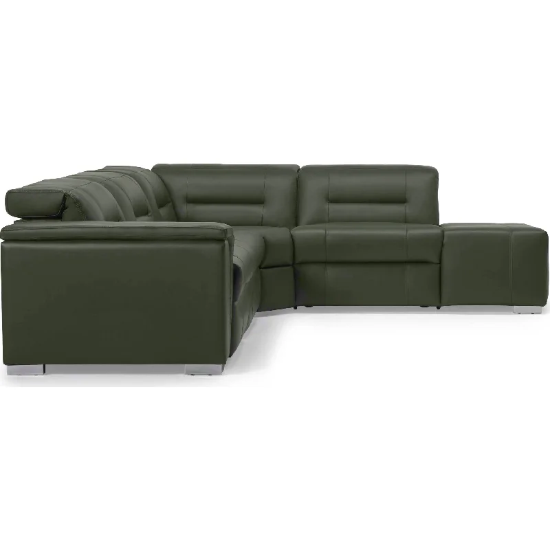 Basil 4 Piece Power Reclining Sectional