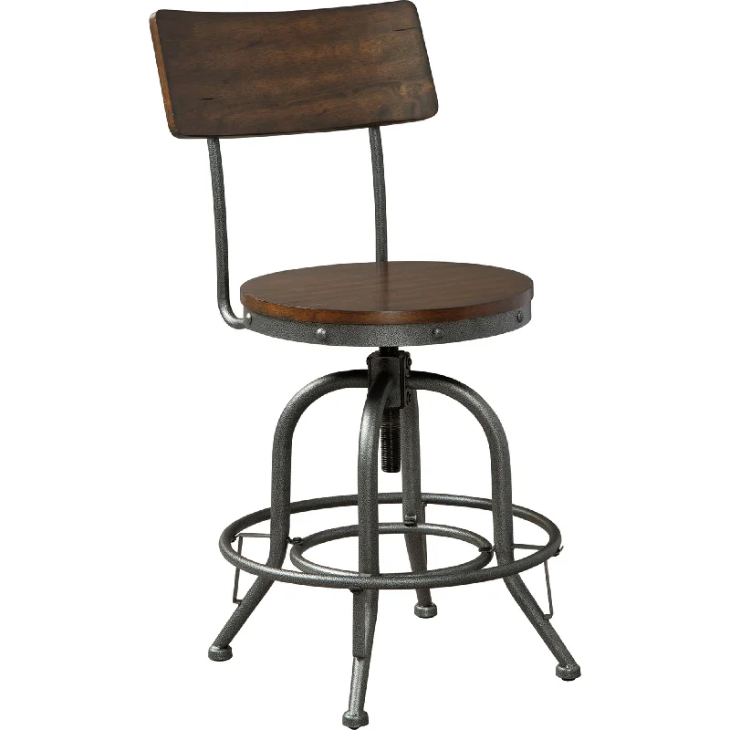 Bassello Bar Stool - Brown - (D284-224)