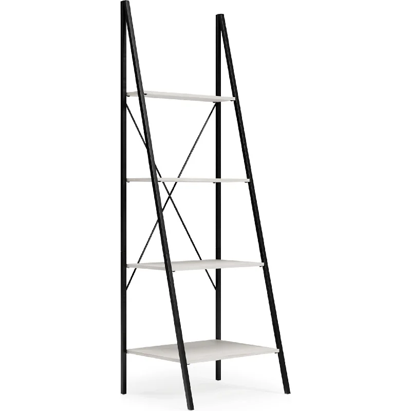 Bayflynn Bookcase - White/Black