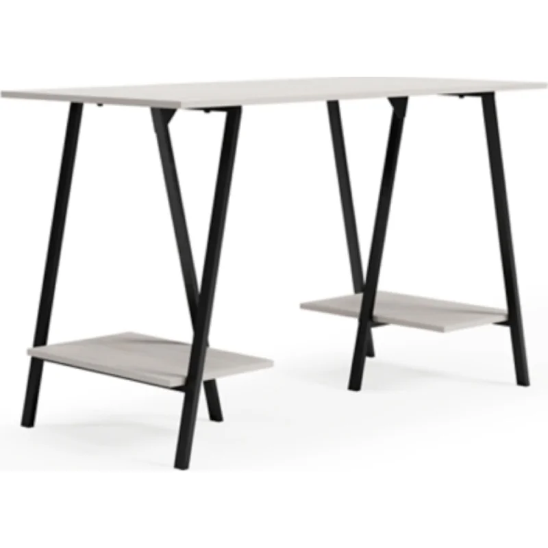 Bayflynn Desk - White/Black