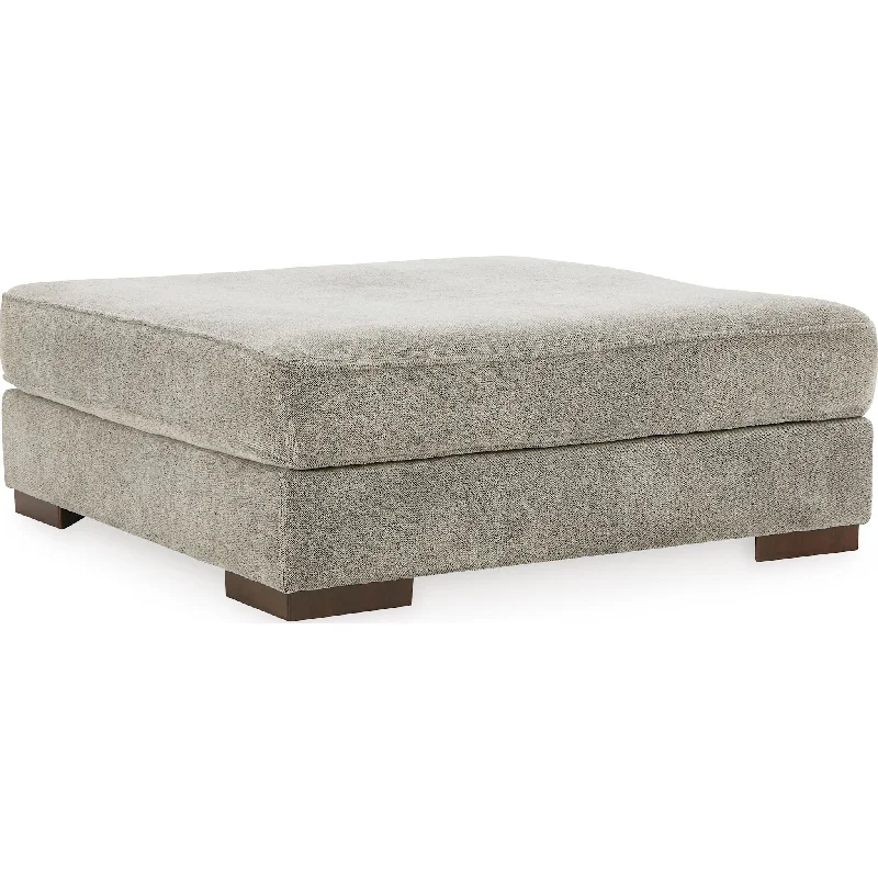 Bayless Oversized Accent Ottoman - Smoke