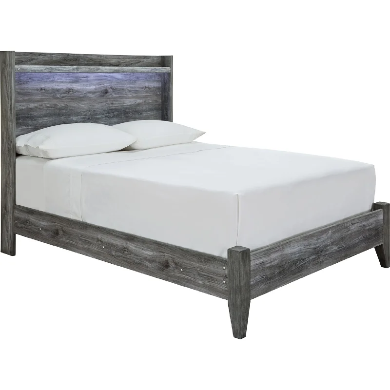 Baystorm Full Panel Bed - Gray