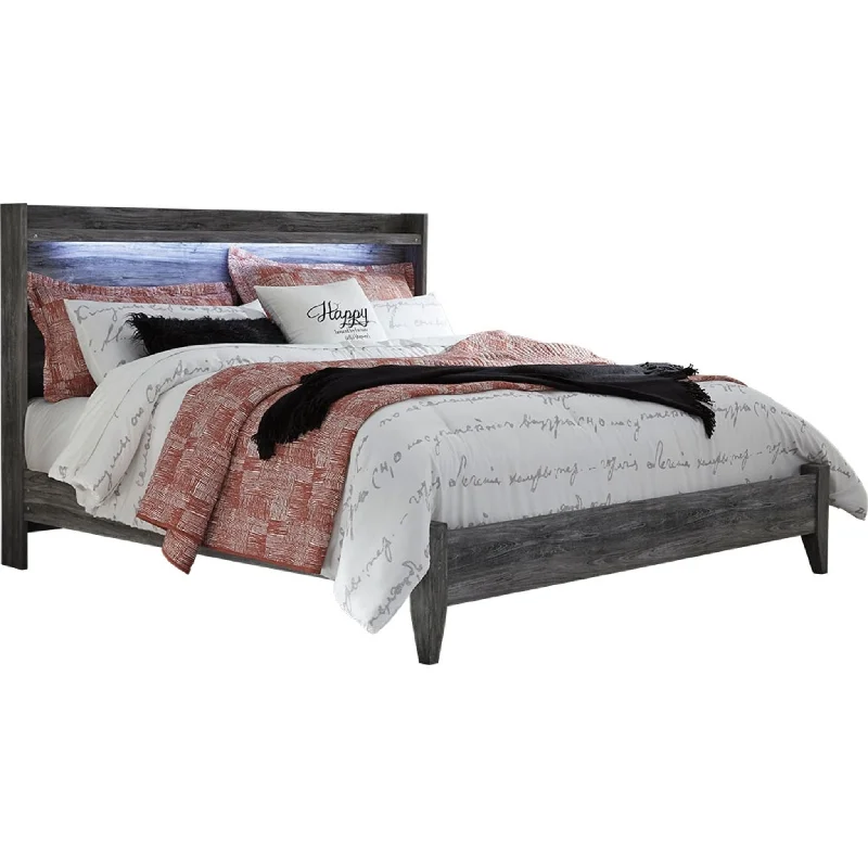 Baystorm King Panel Bed - Grey