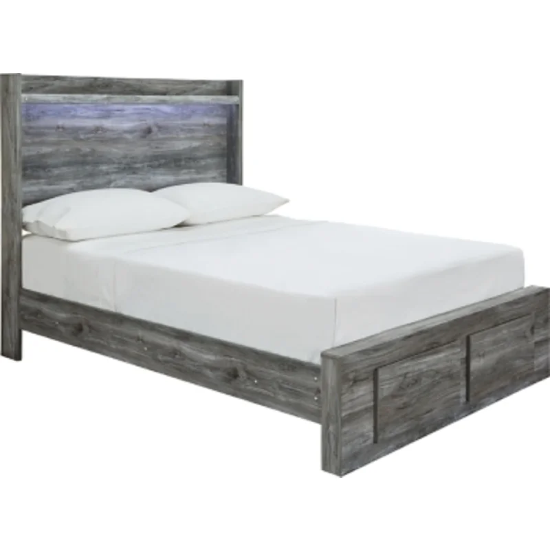 Baystorm Full Storage Bed - Gray