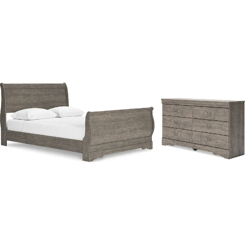 Bayzor 4 Piece Bedroom Package - Gray