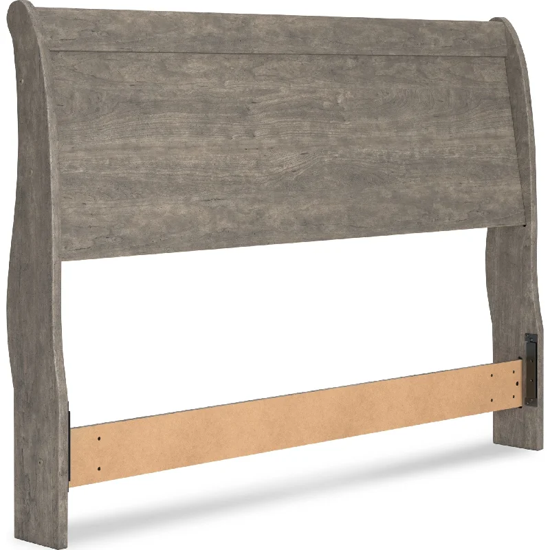 Bayzor Queen Sleigh Headboard - Gray