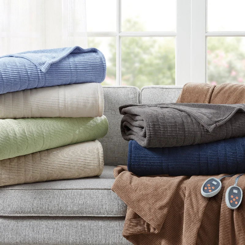 Microfiber blankets that are durable and easy to care forBeautyrest Electric Micro Fleece Heated Blanket Microfiber blankets that are durable and easy to care forBeautyrest Electric Micro Fleece Heated Blanket