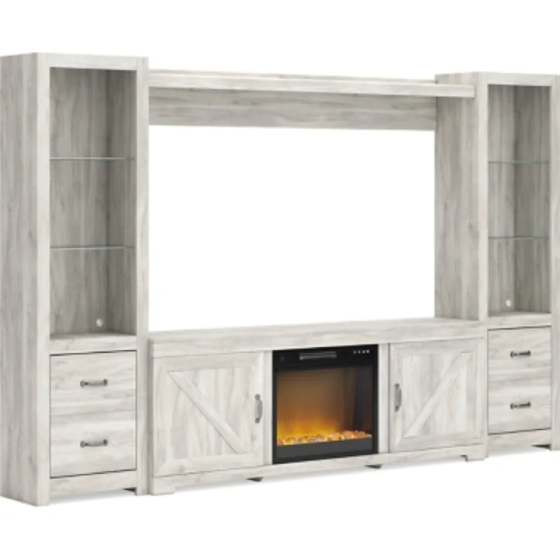 Bellaby 5 Piece Entertainment Unit - Whitewash