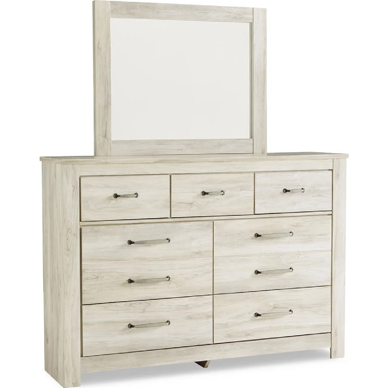 Bellaby Dresser and Mirror - Whitewash