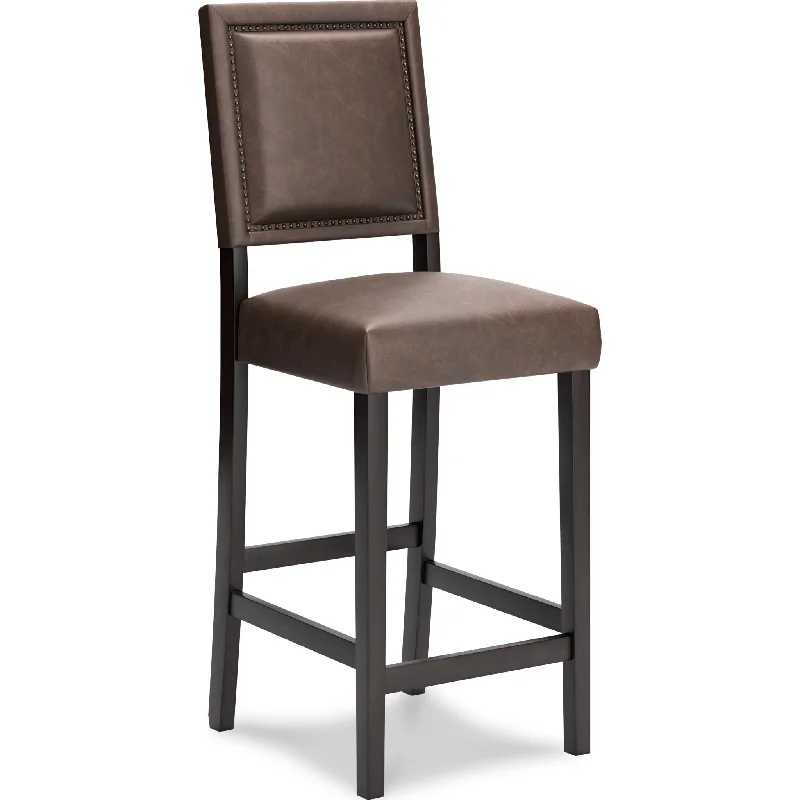 Benmara Bar Height Stool - Brown/Dark Brown - (D466-230)