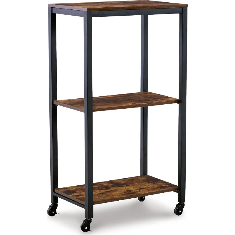 Bevinfield Bar Cart - Brown/Black