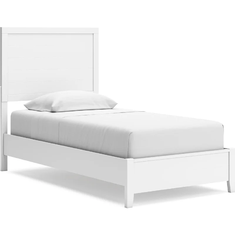 Binterglen Twin Panel Bed - White